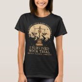 I Mock Trial Challenge B CC生き延びの会話 Tシャツ (正面)