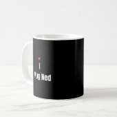 I Mog Ned コーヒーマグカップ (正面左)
