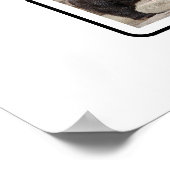 I Monogram独自の7カスタム枚の写真コラージュを作成 ポスター (角)