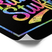 I Mostly Do Butt Stuff At The Gym Joke Tee Tie Dye ポスター (角)