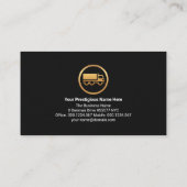 「i move」看板金ゴールド・トラック・ホームムービング 名刺 (裏面)