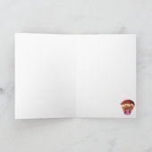 I mustache you a questionのカップケーキ カード (内部)