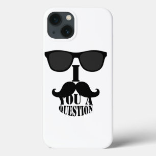 I mustache you a questionの変装 iPhone 13ケース