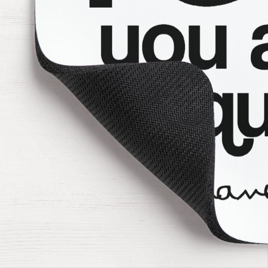 i mustache you a questionのmousepad マウスパッド (コーナー)