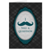 I mustache you a questionエレガント枠 (正面)