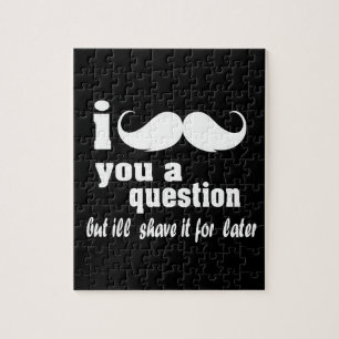 I mustache you a question ジグソーパズル