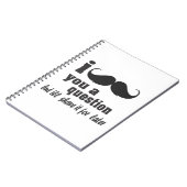 I mustache you a question ノートブック (左側)