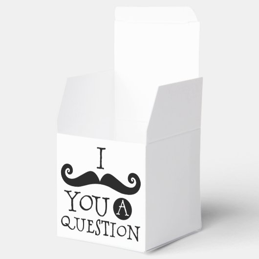 i mustache you a question フェイバーボックス (オープン)