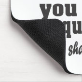 i mustache you a question マウスパッド (コーナー)