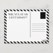 I mustache you a question《写真》ぼけ味ライト招待状 ポストカード (裏面)