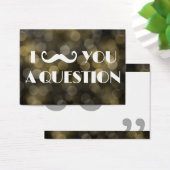 I mustache you a question《写真》ぼけ味灯 (デスク)