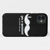 I mustache you a question Case-Mate iPhoneケース (裏面(横))