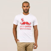 I MUSTACHE YOU A QUESTION Tシャツ (正面フル)