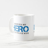 I My Hero -結婚した Police Wife コーヒーマグカップ (正面左)
