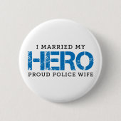 I My Hero -結婚した Police Wife 缶バッジ (正面)
