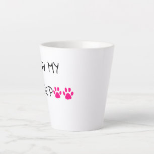 I My Yorkiepoo Caramic Coffee Cup MugLove（私のヨーキエポオ カフェラテマグ