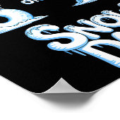 I Need 6 7 Snow Days Funny 67 Teacher Winter Schoo ポスター (角)