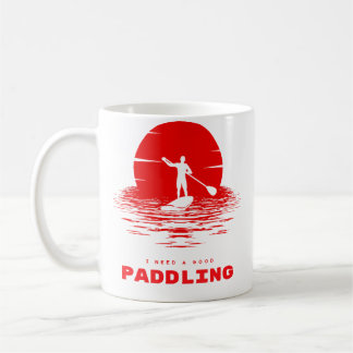 I Need A Good Paddling Rafting T Shirt コーヒーマグカップ
