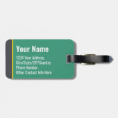 I Need a Vacation from This Vacation Funny Travel ラゲッジタグ (裏面横)