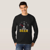 I Need Beer Right Meow  Beer Tシャツ (正面フル)