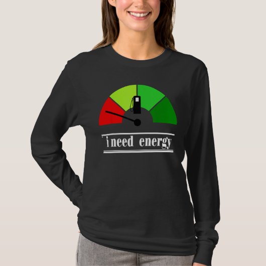 I Need Energey Thermal Energy Associated Tシャツ (正面)