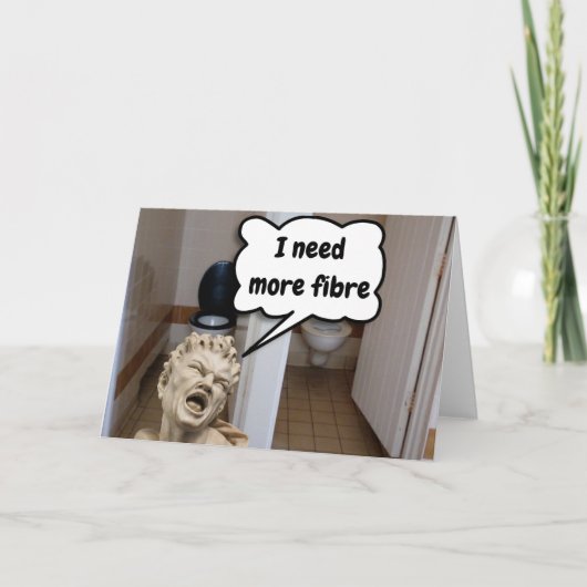 I need more fibre. カード (正面)