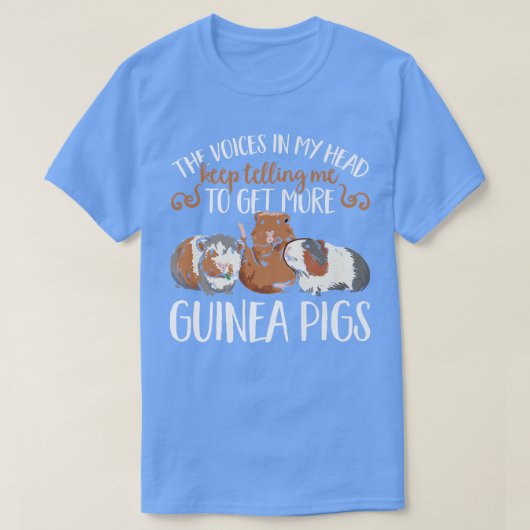 I Need More Guinea Pigs Funny Furry Potato Tシャツ (デザイン正面)