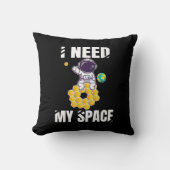 I Need My Space – Simpático astronauta espacial クッション (正面)