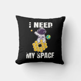 I Need My Space – Simpático astronauta espacial クッション