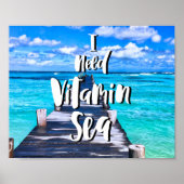 I Need Vitamin Sea ポスター (正面)