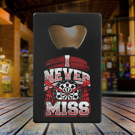 I Never 恋しく思 -  Dart Legend クレジットカード栓抜き