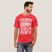 I Never Dreamed I Would Be A Grumpy Old Man Father Tシャツ (正面フル)