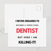 I Never Dreamed I'd Become A Super Cool Dentist 2 シーズンポストカード (正面/裏面)