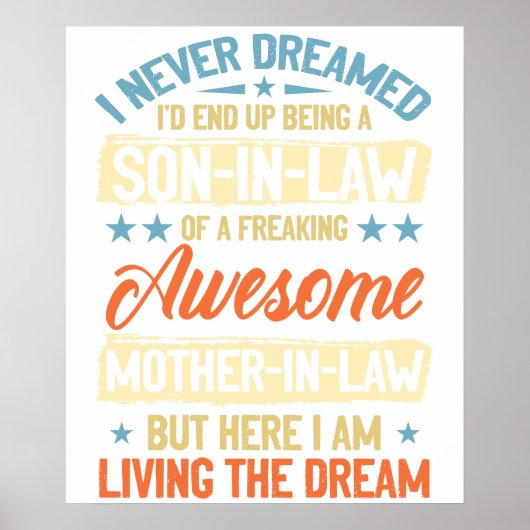 i never dreamed.png ポスター (正面)