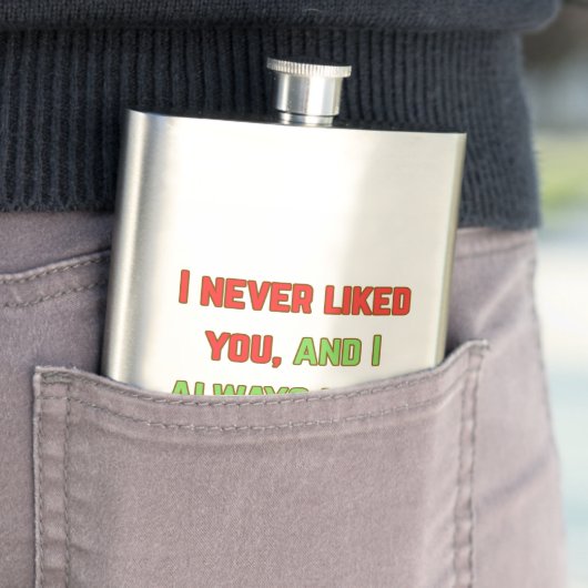 I never liked you フラスク (インサイチュ)