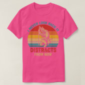 I Never Look Back It Distracts From Now  Tシャツ (デザイン正面)