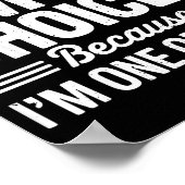 I Never Question Amy’s Choices Because I’m One Of  ポスター (角)