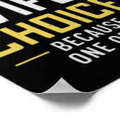 I Never Question My Wife's Choices Because I'm One ポスター (角)