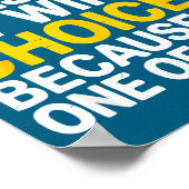 I Never Question My Wife's Choices Funny Husband S ポスター (角)