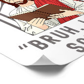 I Never Said That Funny Christian Sarcasm Jesus Me ポスター (角)