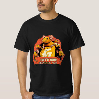 I NFT'dあなたの退職計画 – Crypto Rats Tシャツ
