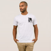 I ♥ NY? ゴミ山パロディTシャツ Tシャツ (正面フル)