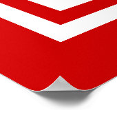 I❤NY -- QRコードホワイト ポスター (角)