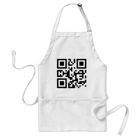 I❤NY -- QRコード スタンダードエプロン (正面)