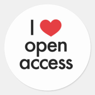 I OAloveステッカー ラウンドシール