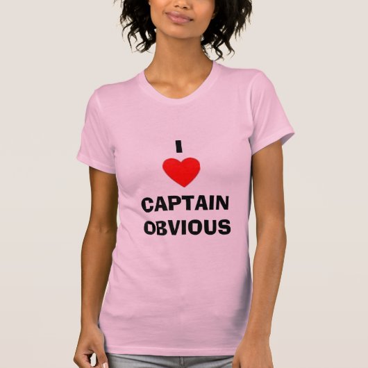 I OBVIOUSハートの大尉 Tシャツ (正面)