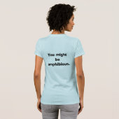 I OBVIOUSハートの大尉 Tシャツ (裏面フル)