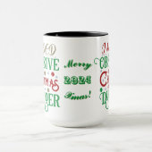 I OCD:得強迫性クリスマス障害おもしろい マグカップ (中央)