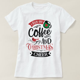 I On Coffee 走 & Christmas応援女子Tシャツ Tシャツ