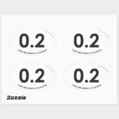 I Only 走 During Cyclocross - oval sticker 楕円形シール (シート)